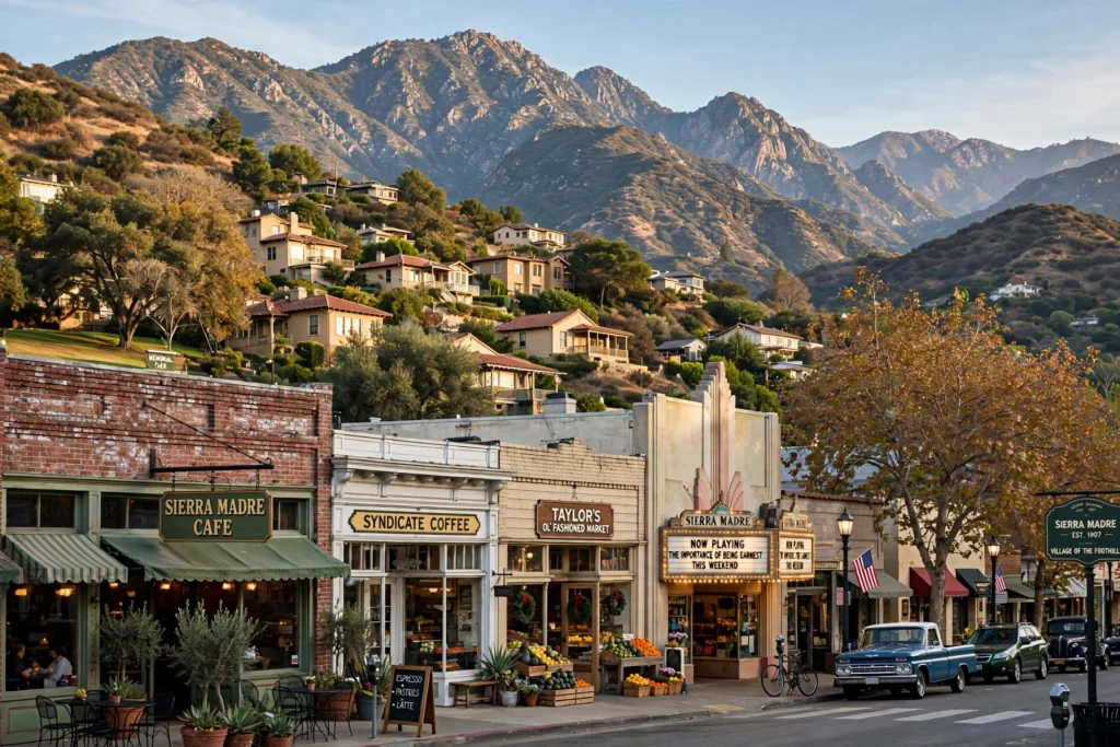 Sierra Madre California foothills